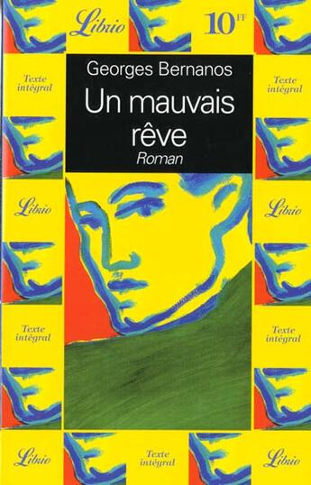 Couverture du livre « Mauvais reve (un) - - roman » de Georges Bernanos aux éditions J'ai Lu