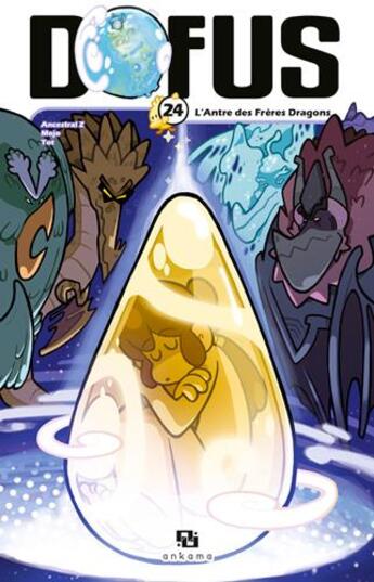 Couverture du livre « Dofus Tome 24 : l'antre des frères dragons » de Mojojojo et Tot et Ancestral Z aux éditions Ankama