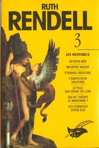 Couverture du livre « Integrales Tome 3 » de Rendell-R aux éditions Editions Du Masque