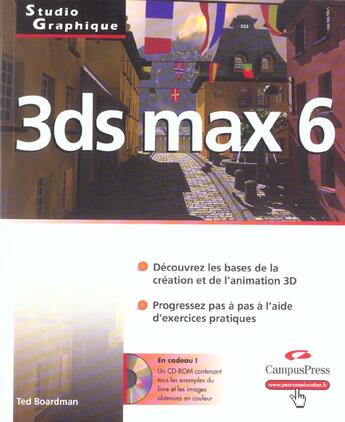 Couverture du livre « 3ds Max 6 » de Ted Boardman aux éditions Campuspress