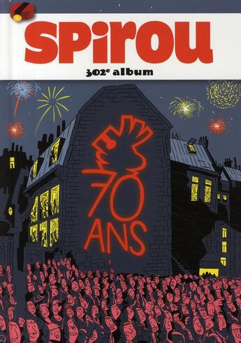 Couverture du livre « Recueil Spirou N.302 » de  aux éditions Dupuis