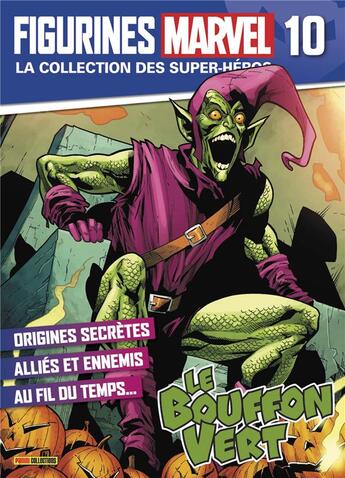 Couverture du livre « Figurines Marvel t.10 : le bouffon vert » de  aux éditions Panini Comics Fascicules