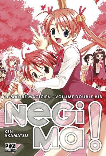 Couverture du livre « Negima ! le maître magicien Tome 35 et Tome 36 » de Ken Akamatsu aux éditions Pika