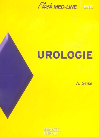 Couverture du livre « Urologie » de Alice Grise aux éditions Med-line