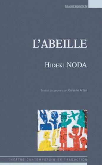 Couverture du livre « L'abeille » de Hideki Noda aux éditions Espaces 34