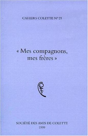 Couverture du livre « Mes compagnons mes frères » de  aux éditions Pu De Rennes