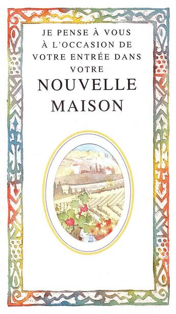 Couverture du livre « Votre entree dans votre nouvelle maison » de Mary Hathaway aux éditions Excelsis