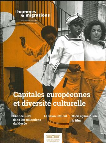 Couverture du livre « Hommes & migrations n 1327 capitales europeennes et diversite culturelle - octobre/decembre 2019 » de  aux éditions Cnhi