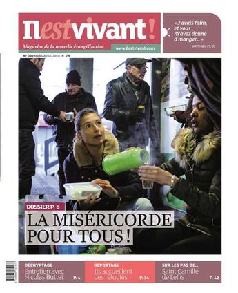 Couverture du livre « N 330 - il est vivant mars/avril 2016 - la misericorde pour tous ! » de  aux éditions Il Est Vivant