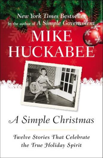 Couverture du livre « A Simple Christmas » de Huckabee Mike aux éditions Penguin Group Us