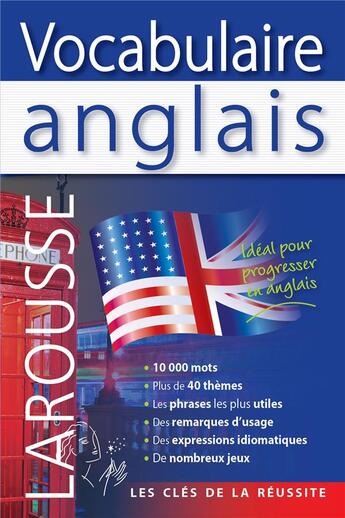 Couverture du livre « Vocabulaire anglais » de  aux éditions Larousse