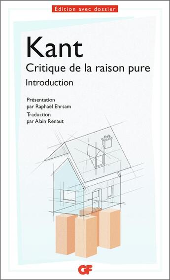 Couverture du livre « Critique de la raison pure ; introduction » de Emmanuel Kant aux éditions Flammarion