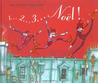 Couverture du livre « 1 2 3 noel ! » de Broquet/Roger aux éditions Casterman