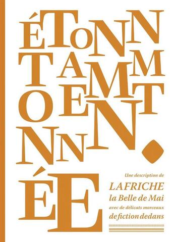 Couverture du livre « Etonnamment etonnee » de Bertina/Lecloux aux éditions Le Bec En L'air