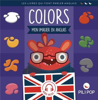 Couverture du livre « Les couleurs » de  aux éditions Pili Pop