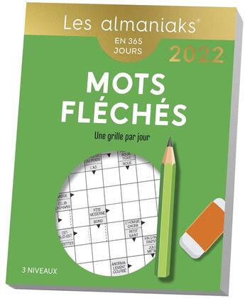 Couverture du livre « Mots fléchés (édition 2022) » de  aux éditions Editions 365