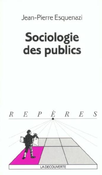 Couverture du livre « Sociologie De La Reception » de Jean-Pierre Esquenazi aux éditions La Decouverte