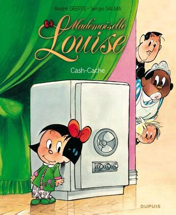 Couverture du livre « Mademoiselle Louise Tome 4 ; cash-cache » de Sergio Salma et Andre Geerts aux éditions Dupuis