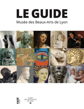 Couverture du livre « Le musée des Beaux-Arts de Lyon ; guide des collections » de  aux éditions Fage