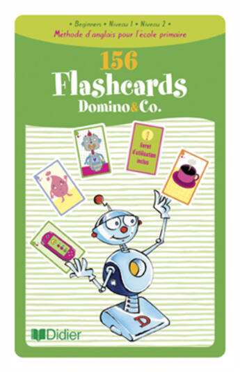 Couverture du livre « 150 flashcards ; domino and co. » de Marchois-C aux éditions Didier