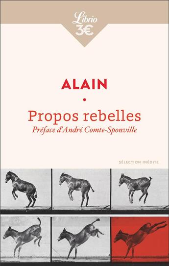 Couverture du livre « Propos rebelles (1900-1914) » de Alain aux éditions J'ai Lu