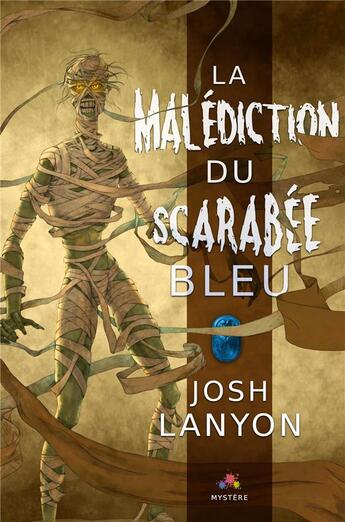 Couverture du livre « La malédiction du Scarabée bleu » de Josh Lanyon aux éditions Mxm Bookmark