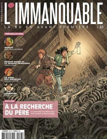 Couverture du livre « L'immanquable n.83 ; décembre 2017 » de L'Immanquable aux éditions Dbd