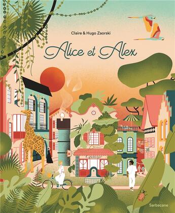 Couverture du livre « Alice et Alex » de Hugo Zaorski aux éditions Sarbacane