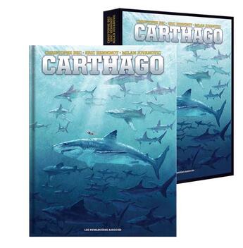 Couverture du livre « Carthago ; COFFRET INTEGRALE T.1 A T.5 » de Eric Henninot et Christophe Bec et Milan Jovanovic aux éditions Humanoides Associes