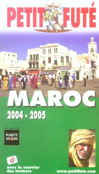 Couverture du livre « MAROC (édition 2004/2005) » de Collectif Petit Fute aux éditions Le Petit Fute