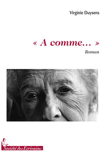 Couverture du livre « Acomme » de Virginie Duysens aux éditions Societe Des Ecrivains