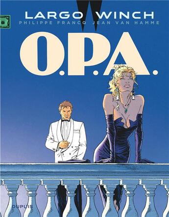 Couverture du livre « Largo Winch Tome 3 : O.P.A. » de Jean Van Hamme et Philippe Francq aux éditions Dupuis