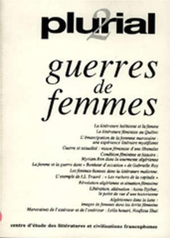 Couverture du livre « Guerres de femmes » de  aux éditions Pu De Rennes