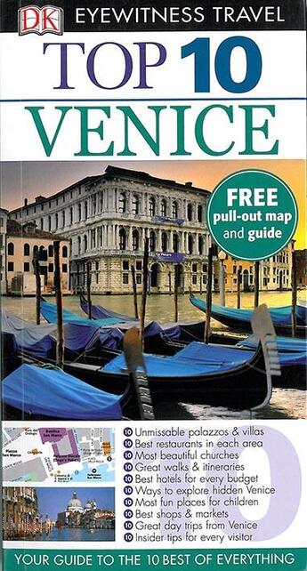 Couverture du livre « TOP 10 : Venice » de Gillian Price aux éditions Dorling Kindersley