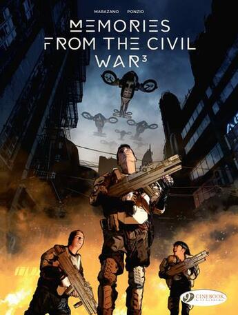 Couverture du livre « Memories from the civil war t.3 » de Richard Marazano et Jean-Michel Ponzio aux éditions Cinebook