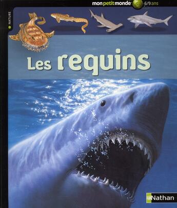 Couverture du livre « Les requins » de Claire Llewellyn aux éditions Nathan