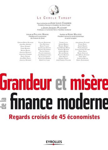 Couverture du livre « Grandeur et misère de la finance moderne » de  aux éditions Eyrolles