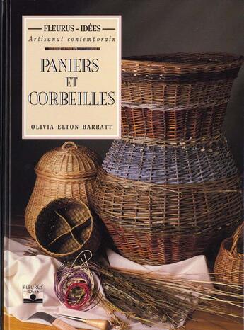 Couverture du livre « Paniers et corbeilles » de Elton Barratt Olivia aux éditions Mango