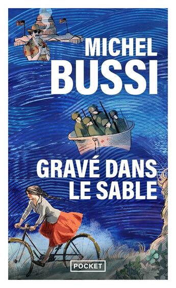 Couverture du livre « Gravé dans le sable » de Michel Bussi aux éditions Pocket