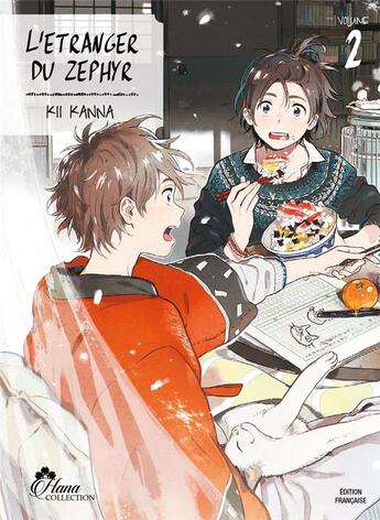 Couverture du livre « L'étranger du Zephyr Tome 2 » de Kanna Kii aux éditions Boy's Love