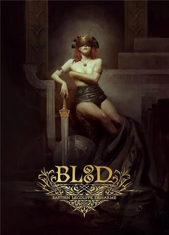 Couverture du livre « Bl8d » de Bastien Lecouffe Deharme aux éditions Caurette