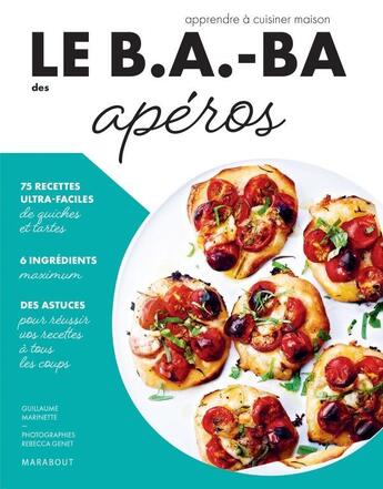 Couverture du livre « Le b.a-ba de la cuisine : apéros » de Sabrina Fauda-Role aux éditions Marabout