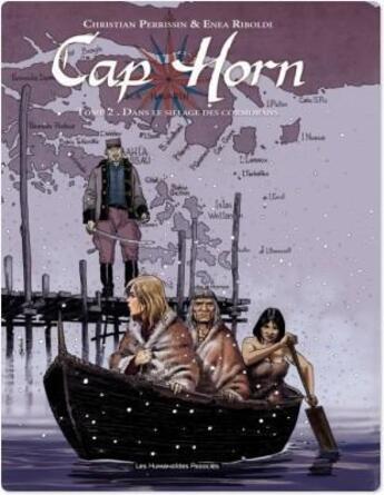 Couverture du livre « Cap horn t.2 ; dans le sillage des cormorans » de Perrissin-C+Riboldi- aux éditions Humanoides Associes