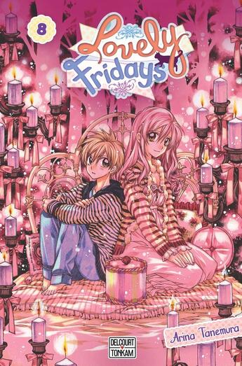 Couverture du livre « Lovely fridays Tome 8 » de Arina Tanemura aux éditions Delcourt