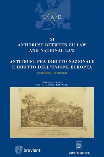 Couverture du livre « Antitrust between EU law and national law » de  aux éditions Bruylant