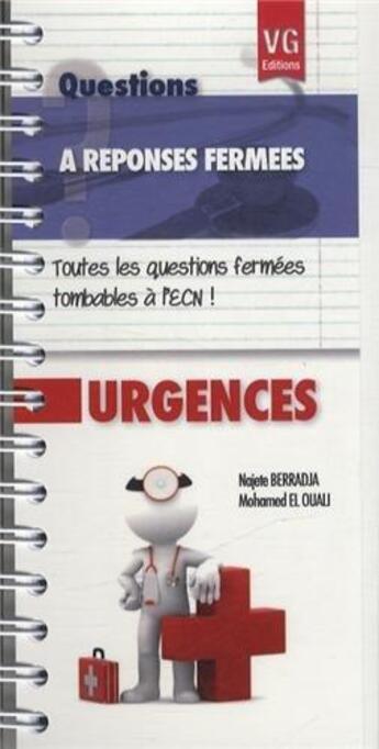 Couverture du livre « Questions a reponses fermees urgences » de N. Berradja aux éditions Vernazobres Grego