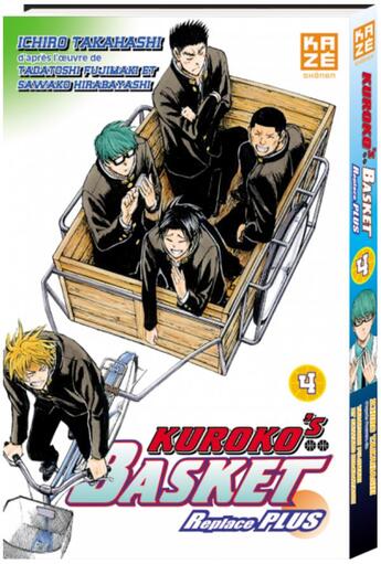 Couverture du livre « Kuroko's basket - replace plus Tome 4 » de Sawako Hirabayashi et Ichiro Takahashi et Tadatoshi Fujimaki aux éditions Crunchyroll