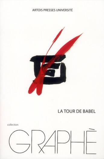 Couverture du livre « La tour de babel » de Jean-Marc Vercruysse aux éditions Pu D'artois