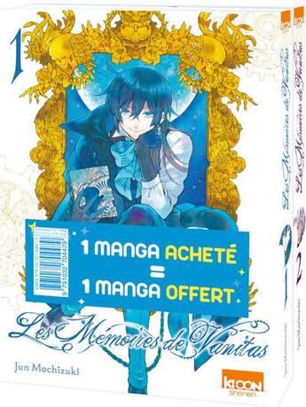 Couverture du livre « Les mémoires de Vanitas : Intégrale Tomes 1 et 2 » de Jun Mochizuki aux éditions Ki-oon