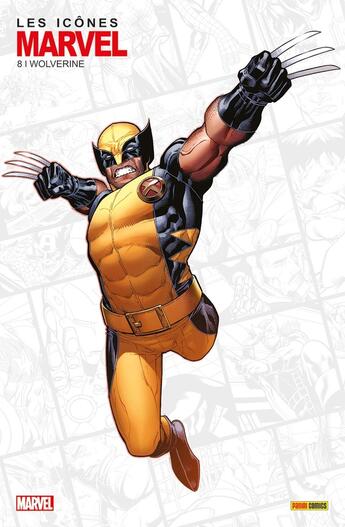 Couverture du livre « Les icônes Marvel N°08 : Wolverine » de  aux éditions Panini Comics Fascicules